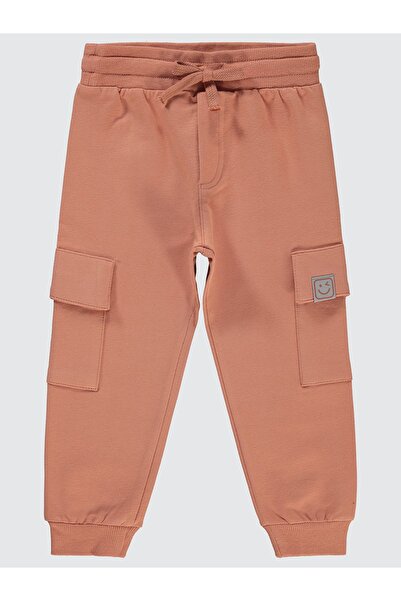 Civil Boys 2-5 Years Old Boy's Brick Color Sweatpants