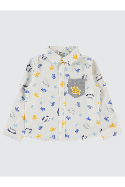 Civil Boys قميص للأولاد 2-5 سنوات أزرق داكن