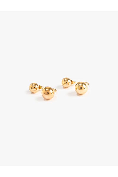 Koton Globe Earrings Metal