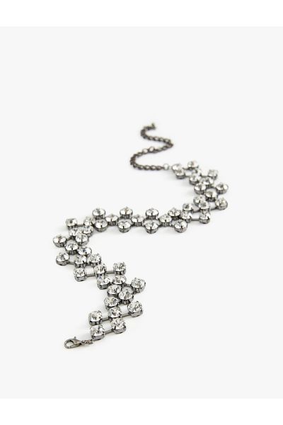 Koton Chocker Necklace with Crystal Stones