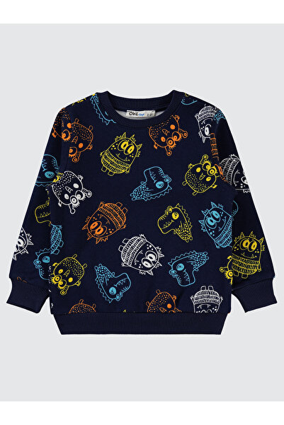 Civil Boys سويت شيرت سبيس وورلد إمبيريلي للأعمار من 2 إلى 5 سنوات - أزرق داكن...