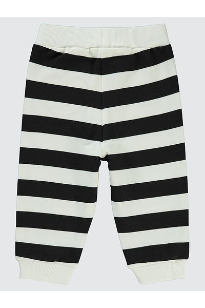 Civil Baby 6-18 Months Baby Girl Black Sweatpants