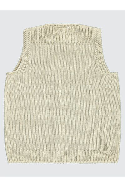 Civil Baby Baby Knitwear Vest 3-18 Months Beige