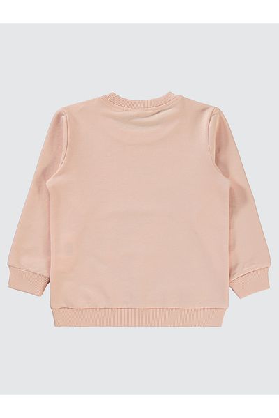 Tom and Jerry 2-5 Years Old Girl's Sweatshirt - Light Powder