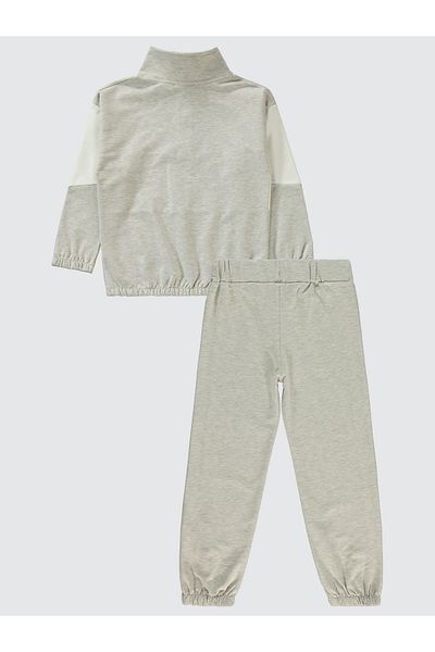 Civil Girls 6-9 Years Old Girl's Tracksuit Set - Ekrumelanj