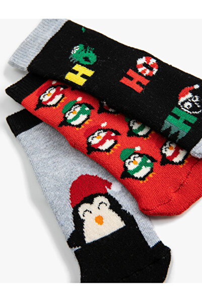 Koton Коледен комплект чорапи Многоцветни