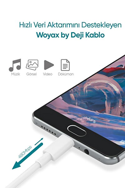 woyax By Deji Huawei P20 / P20 Pro / P20 Lite /mate 20 Pro Hızlı Şarj Aleti 18w Type-c
