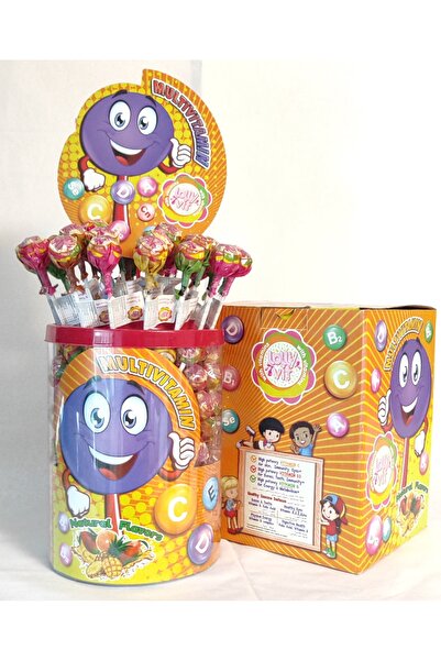 LollyVit Multivitamin + Mineral Lolipop 150 adet