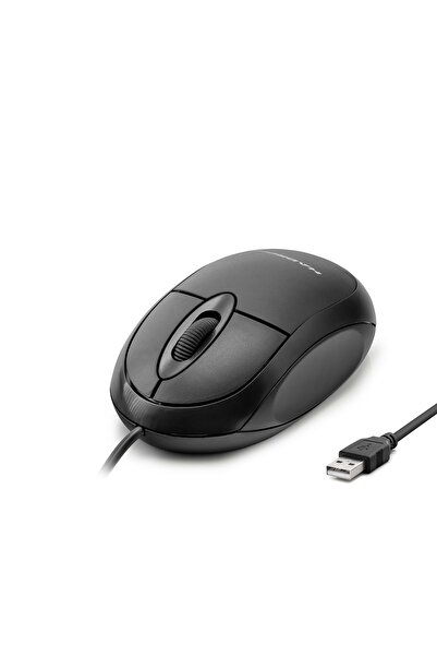 HADRON Hdx3259 Usb Mouse 800 Dpı Kutusuz 110cm Kablolu Siyah
