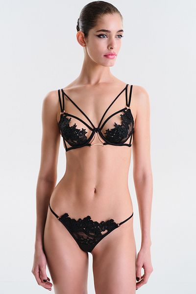 Penti Σλιπ Themis Black String - Συλλογή Privee