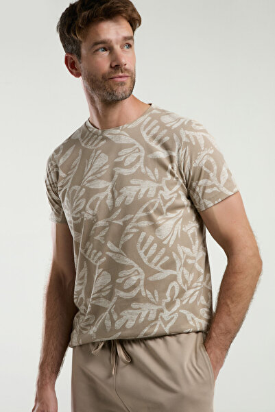 Arnetta Men's Cream Bermuda Suit