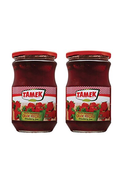 TAMEK Çilek Reçeli 800 gr Ekstra Geleneksel x 2 Adet
