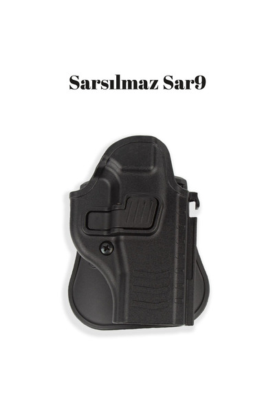 Polis Sepeti To Gun Holster Sarsılmaz SAR9 Tabanca Kılıfı Siyah SAĞ EL
