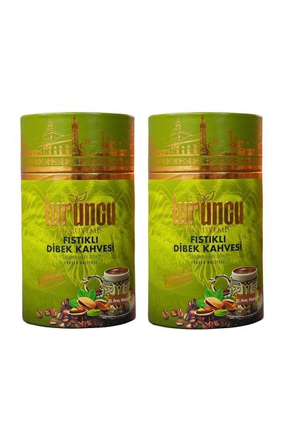 Turuncu Kuruyemiş Dibek Coffee with Orange Pistachio - 500 gr