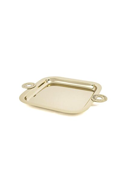 Mikasa Moor APOLLYON GOLD METAL KARE TEPSİ 30X23CM
