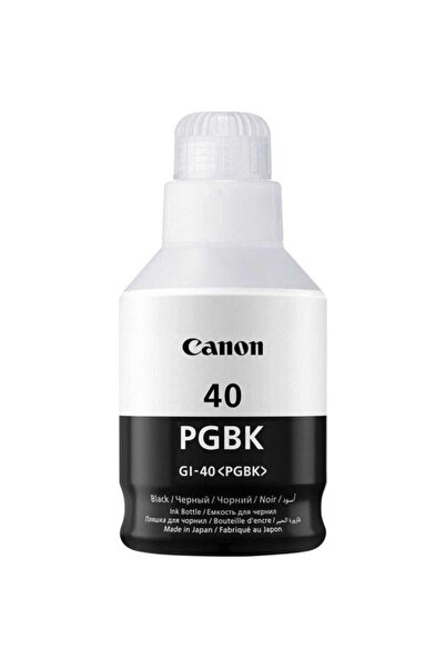 Canon GI-40BK Black Mürekkep Kartuşu Orjinal