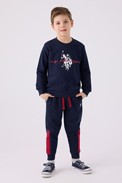 U.S. Polo Assn. Erkek Çocuk Lacivert Pijama Takımı 50299496-VR014