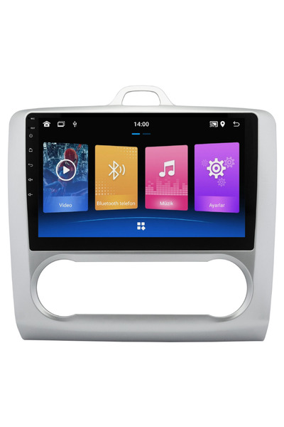 smartgo Ford Focus 2 Android Multimedya Sistemi (2006-2011) Dijital Klima 4+64 GB teyp