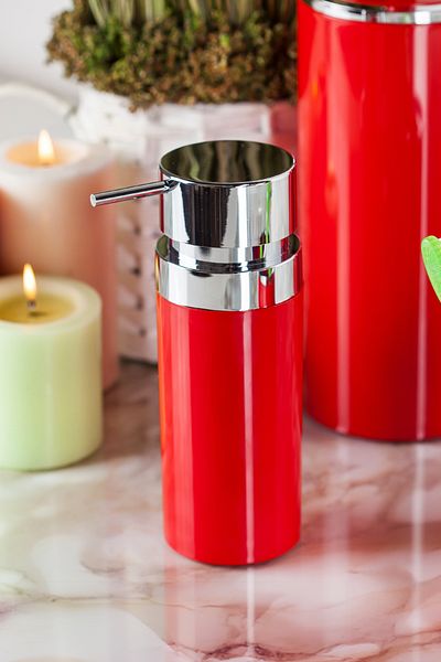 Prima Nova Δοχείο υγρού σαπουνιού Lenox P.nova Red - E31