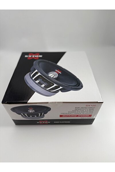 eyton BEKLENEN ÜRÜN EYTON SX100 MODELİ 25CM MİDRANGE 275RMS.KURŞUN GÖBEK