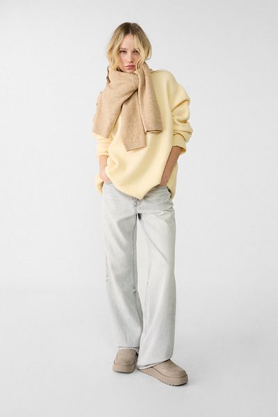 Stradivarius Soft-touch knit sweater
