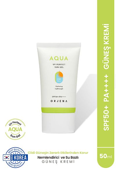 Orjena Aqua Perfect Sun Gel Spf50 Pa Moisturizing Water Based Sunscreen - 50ml