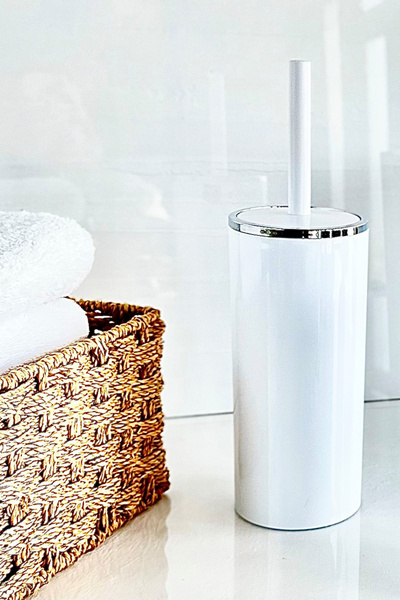 Prima Nova Lenox White Toilet Brush