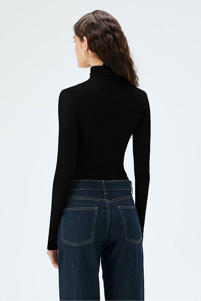 IAMNOTBASIC Black Katie Top