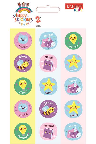 Tanex Tnx-108 Primary School Reward Label