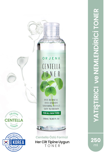Orjena Centella Toner-yatıştırıcı Ve Nemlendirici Toner-250ml