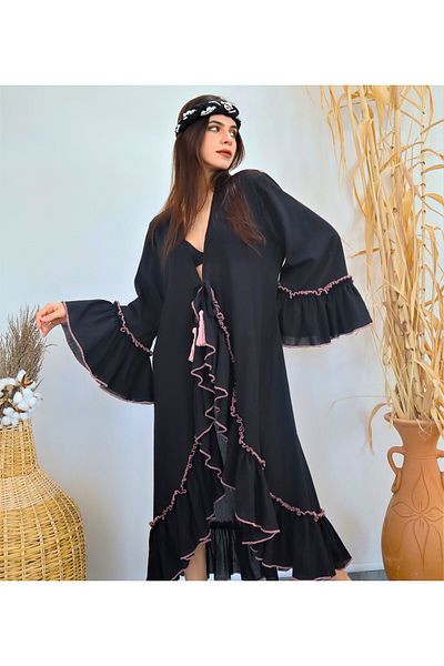 Su Koleksiyon Asena CaftanŞile Cloth CaftanBoho Style Beach Caftan