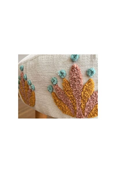 Normod Palmeras Punch Berjer & Puf & Kırlent Takımı