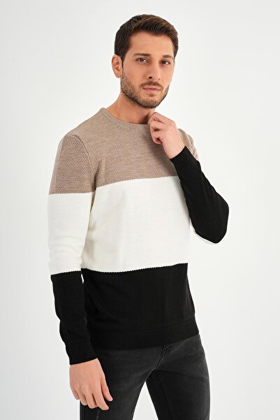 ALEXANDERGARDI Color-Blocking Crew Neck