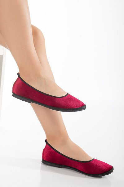 Hayalimdeki Ayakkabı Mary Jane Claret Red Patent Leather - Women's Low Block Heel Shoes, Open Back, Square Toe and Helmet