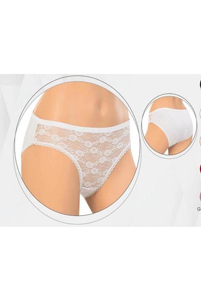 skycott 3 τεμάχια Ενδιάμεσο μέγεθος Lace Modal Slip εσώρουχα (3 τεμάχια)