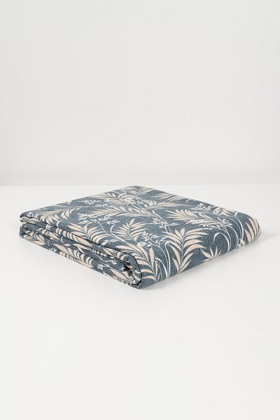 Cozy Nest مفرش سرير مزدوج مطبوع - قطن طبيعي 100%، نمط بيكيه، 190x220 سم (7 أنماط مختلفة)