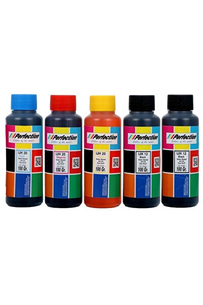 Perfection Epson Uyumlu 103 L3252 L5590 L3560 L3550 4 Renk Mürekkep Dolum Set...