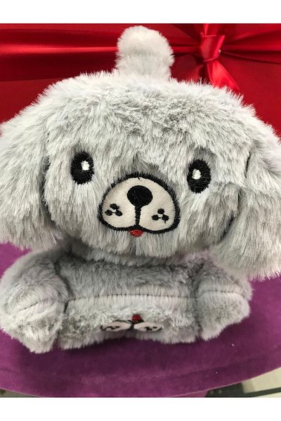 GA Mark Cute Fluffy Furry Plush Dog Earmuff Kids