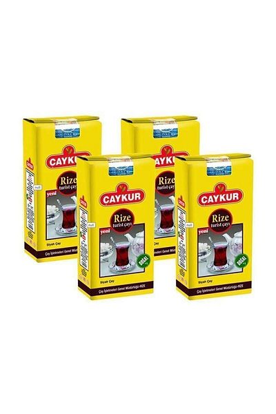 Çaykur Rize Tourist Black Bulk Tea 4 X 1 Kg
