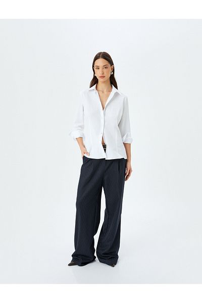 Koton white Poplin Shirt