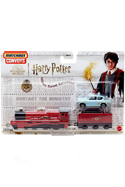 HOT WHEELS Matchbox Convoys Harry Potter Hogwarts Express & Train Tender \ 19...