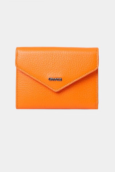 Grande 2785 Genuine Leather Women's Wallet Multi-Compartment Stylish Design Orange