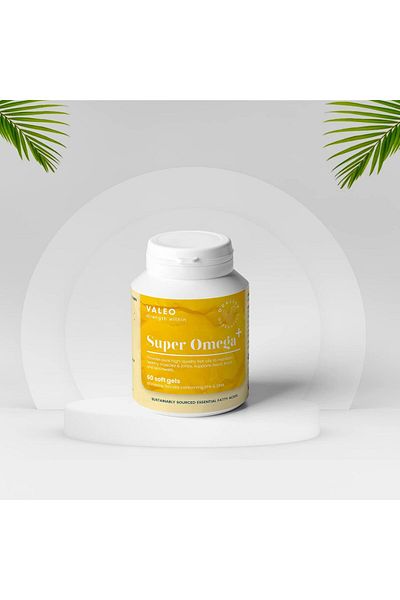 VALEO Super Omega+, 60 Softgels