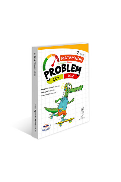 öğretmen evde 2. Sınıf Problem Kur – Çöz Kitabı (2024-2025)
