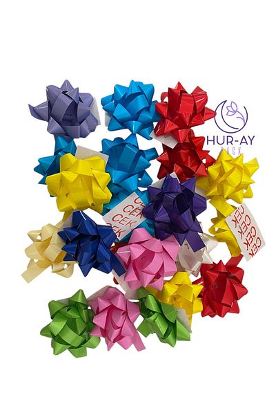 HUR-AY PACK Mixed Color Ornament / 25 Pcs / Packing Rack / Gift Pack Ornament