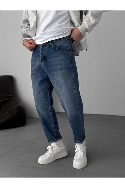 BYBASICMAN Μπλε πλυμένο Boyfriend DP-72