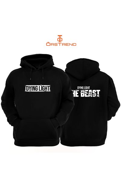 ÖRSTREND Dying Light the Beast Printed Unisex Hooded Sweatshirt