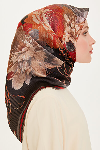 Armine ARMİNE İPEK EŞARP 9220D (TWİLL)-06