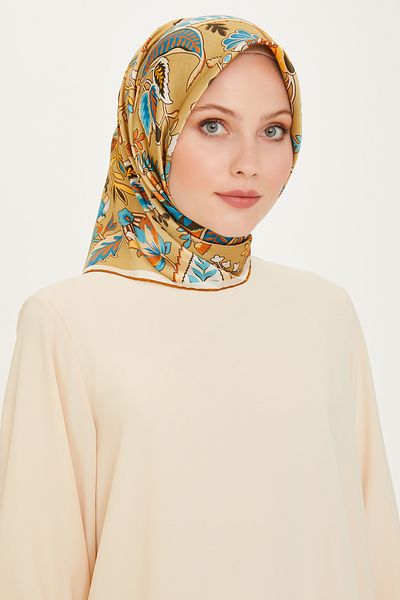 Armine Μεταξωτό Φουλάρι ARMINA 9227D - Μοντέλο Sura-37