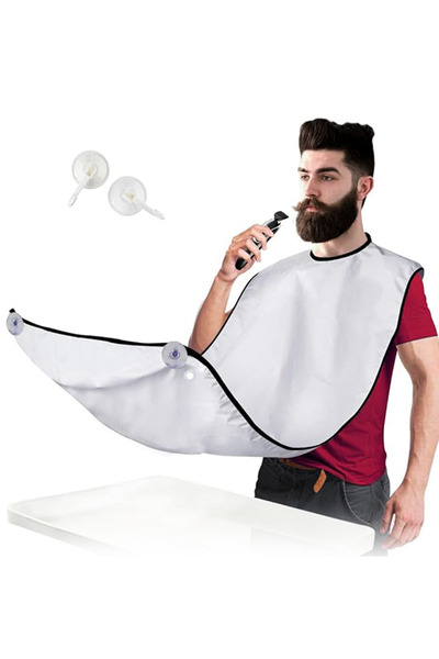 Fresh Moon Sakal Traş Önlüğü Saç Sakal Kıl Toplayıcı Bez Örtü Evde Pratik Traş Olma Erkek Tıraş Ürünleri